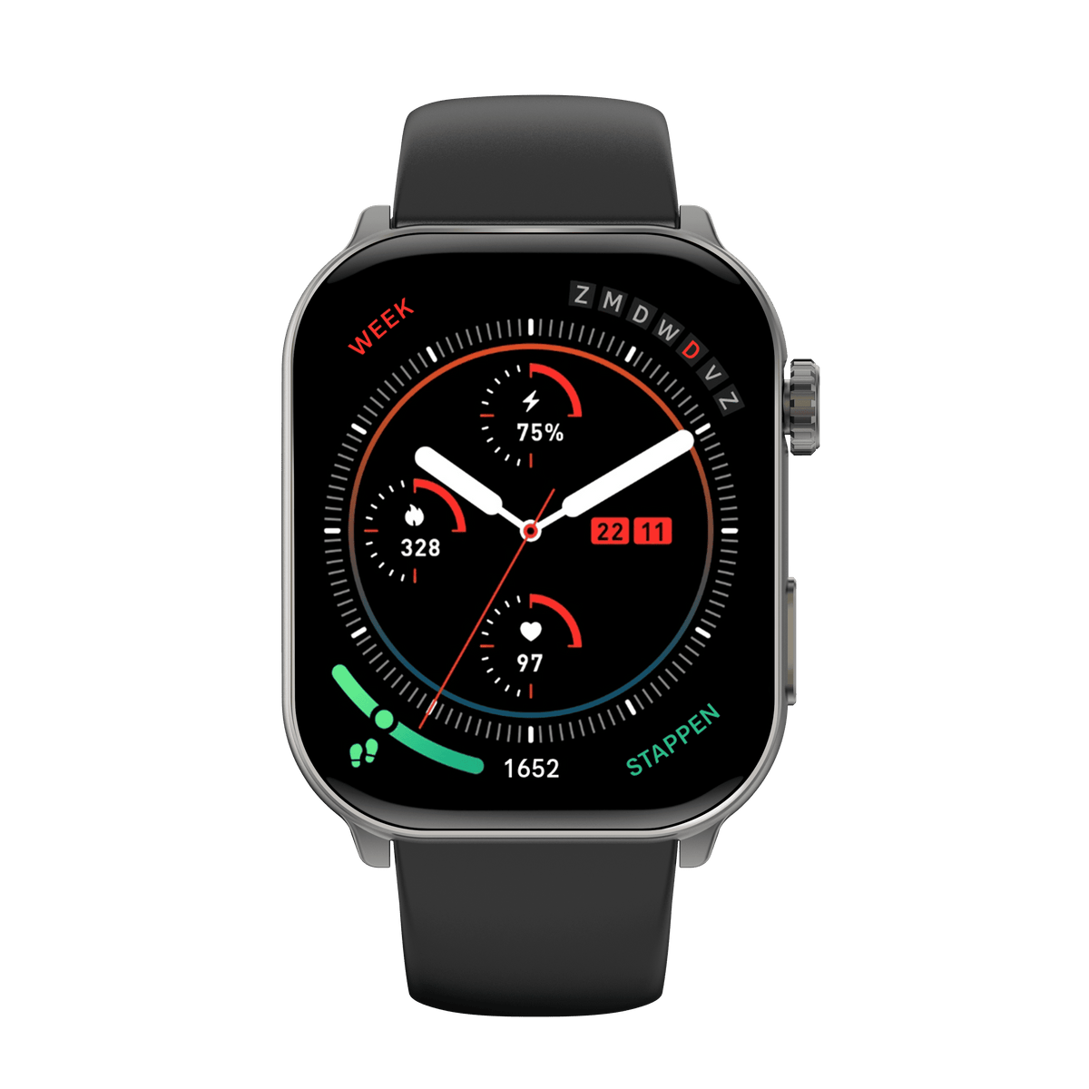 SCULPTFIT Health 3 – Smartwatch Santé Femme & Homme, ECG, SpO2, Suivi Cycle