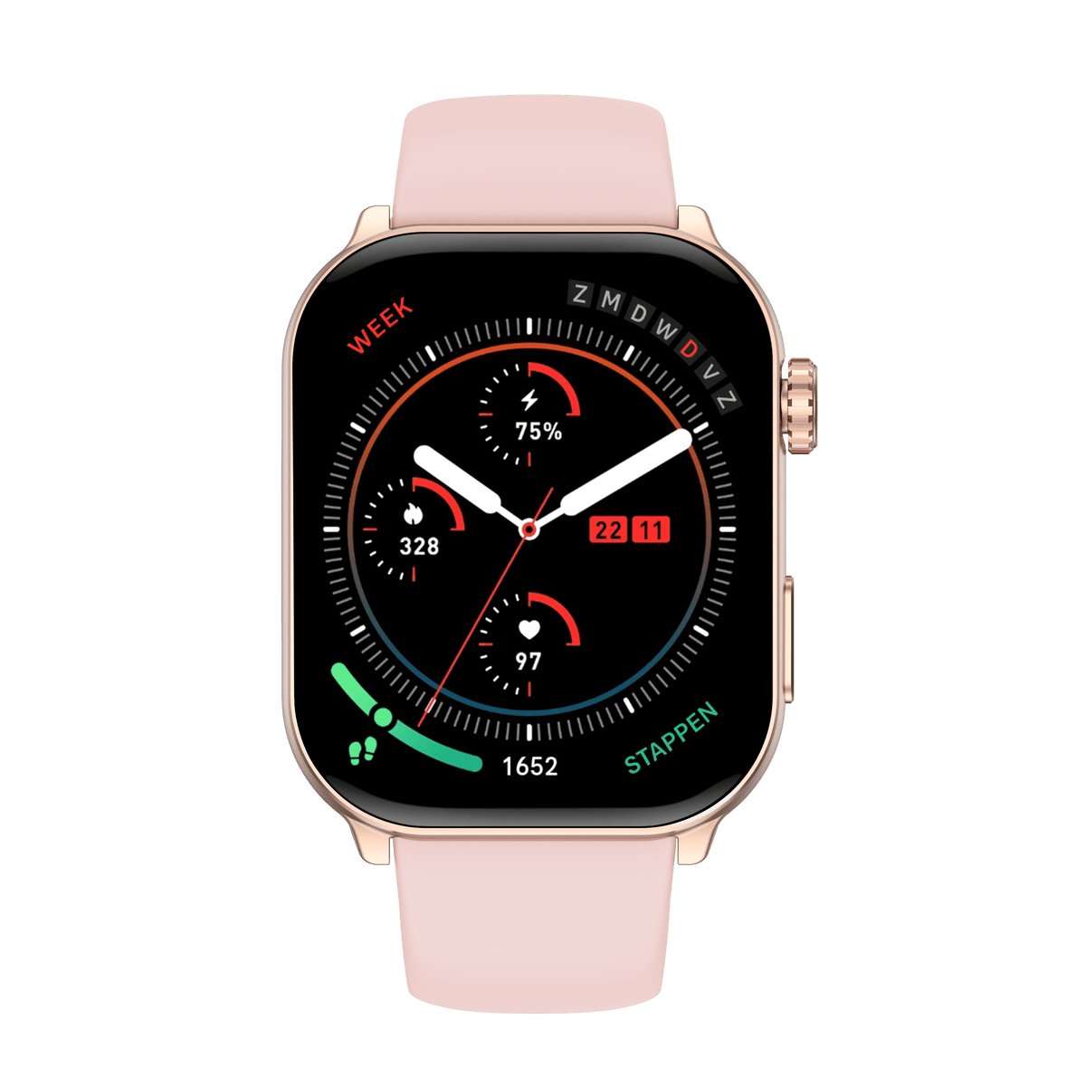 SCULPTFIT Health 3 – Smartwatch Santé Femme & Homme, ECG, SpO2, Suivi Cycle