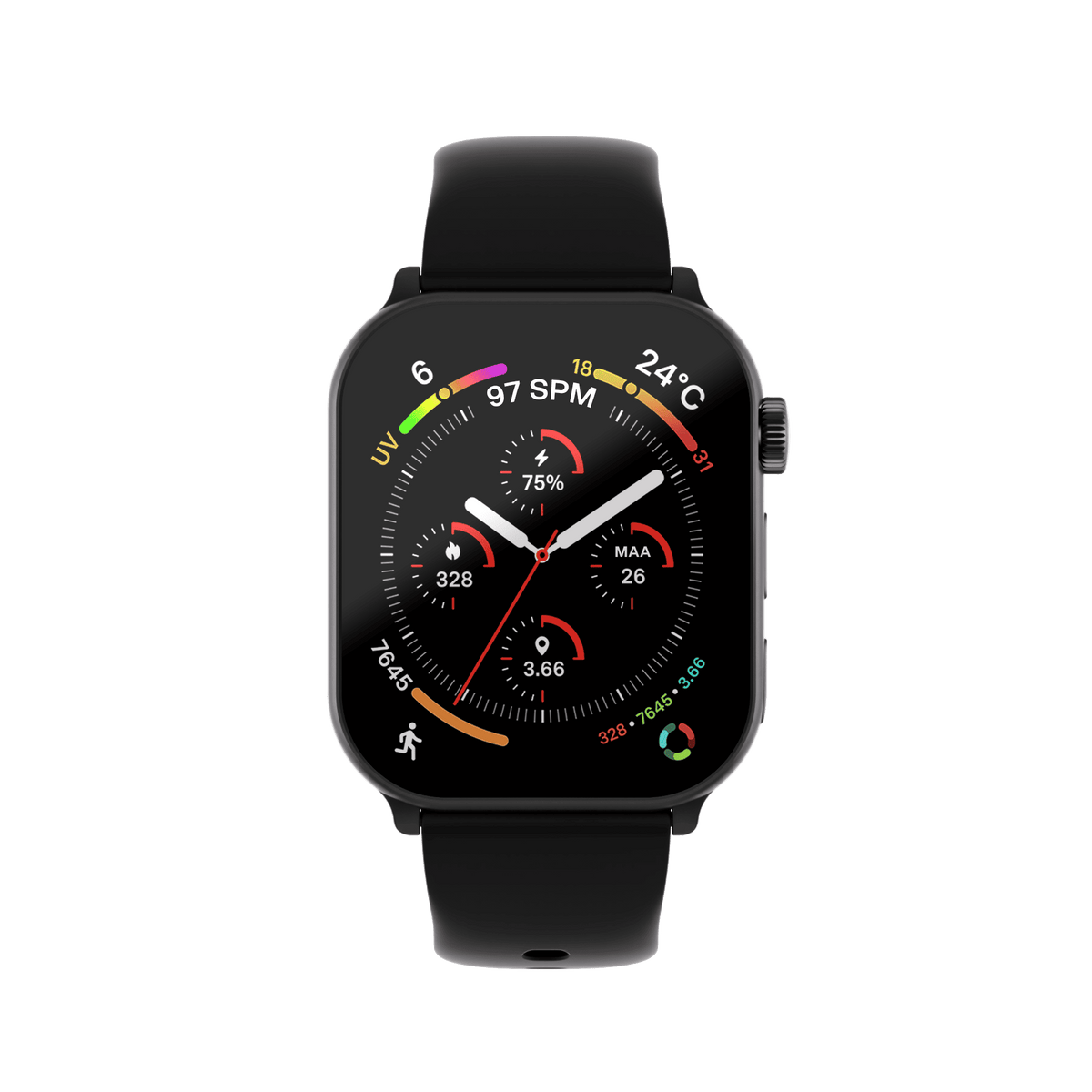 SCULPTFIT Health 4 – Montre Connectée Femme & Homme, Suivi Santé Avancé, GPS