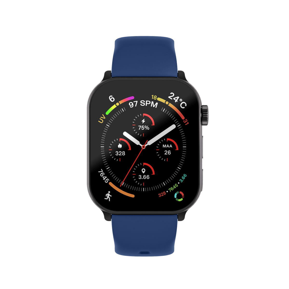 SCULPTFIT Health 4 – Montre Connectée Femme & Homme, Suivi Santé Avancé, GPS