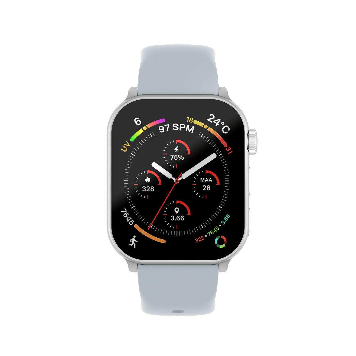 SCULPTFIT Health 4 – Montre Connectée Femme & Homme, Suivi Santé Avancé, GPS