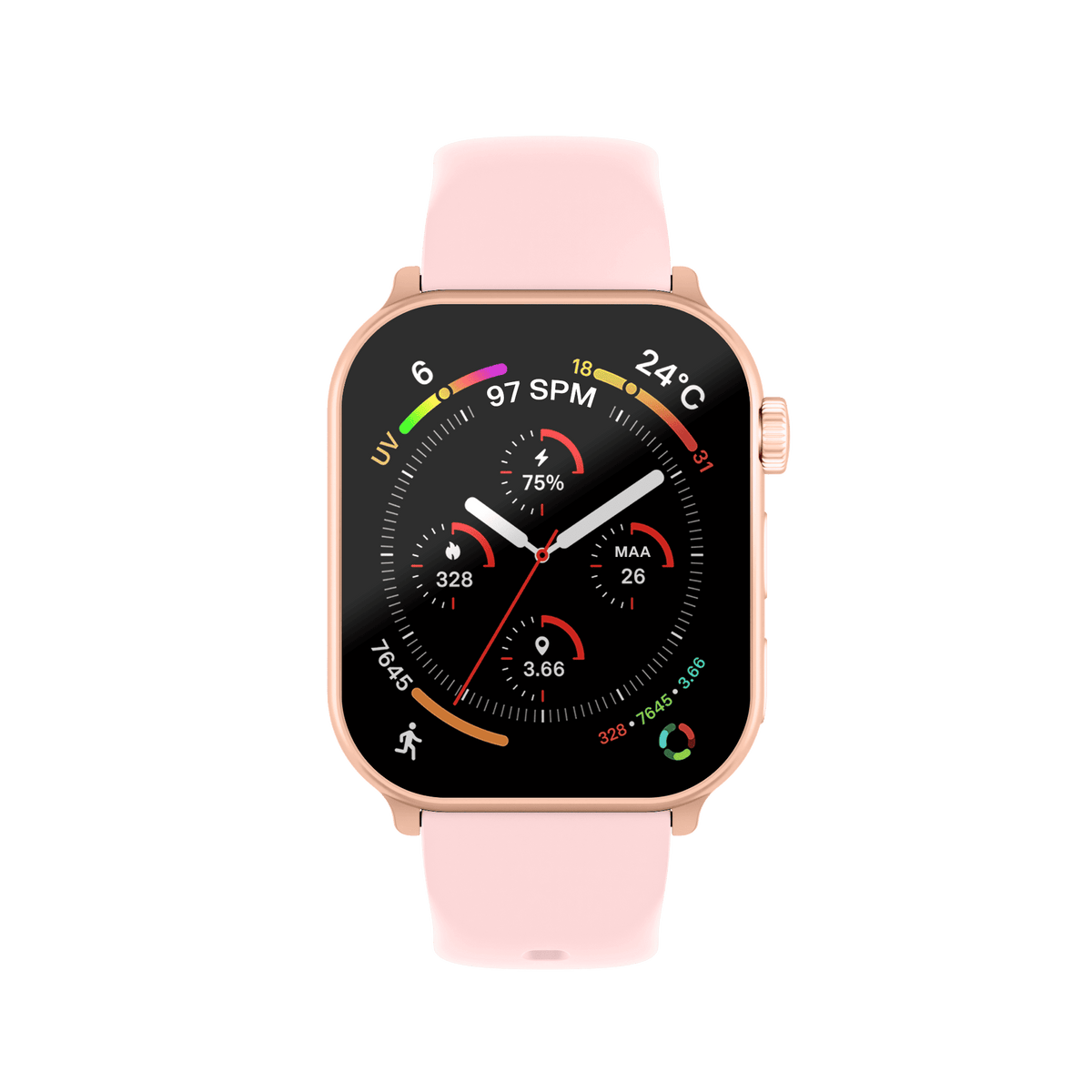 SCULPTFIT Health 4 – Montre Connectée Femme & Homme, Suivi Santé Avancé, GPS