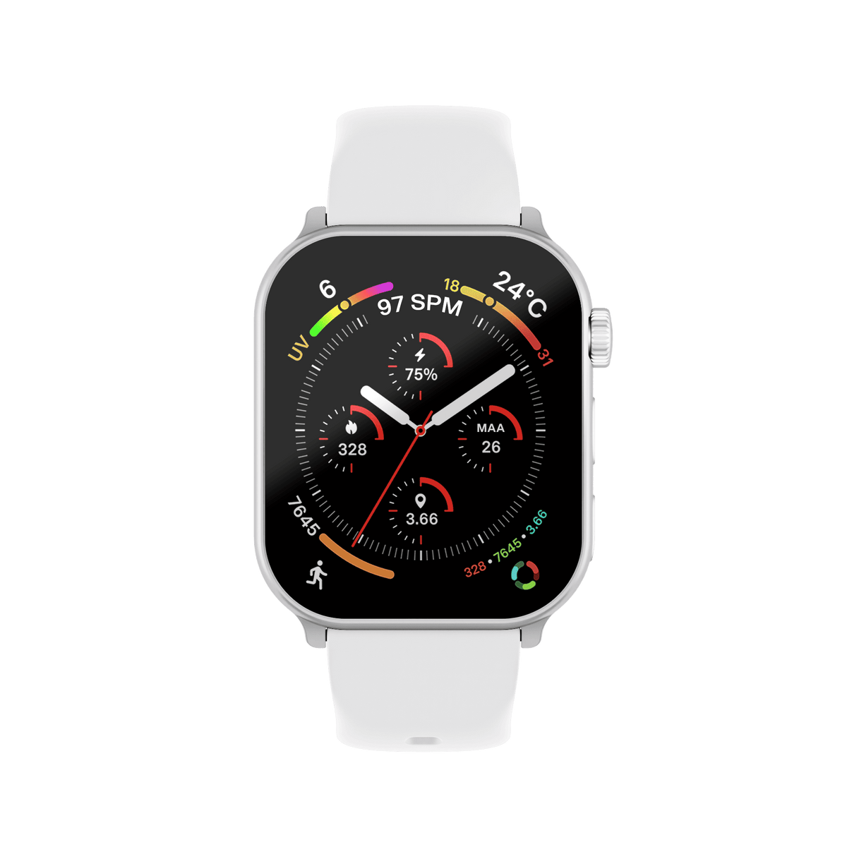 SCULPTFIT Health 4 – Montre Connectée Femme & Homme, Suivi Santé Avancé, GPS