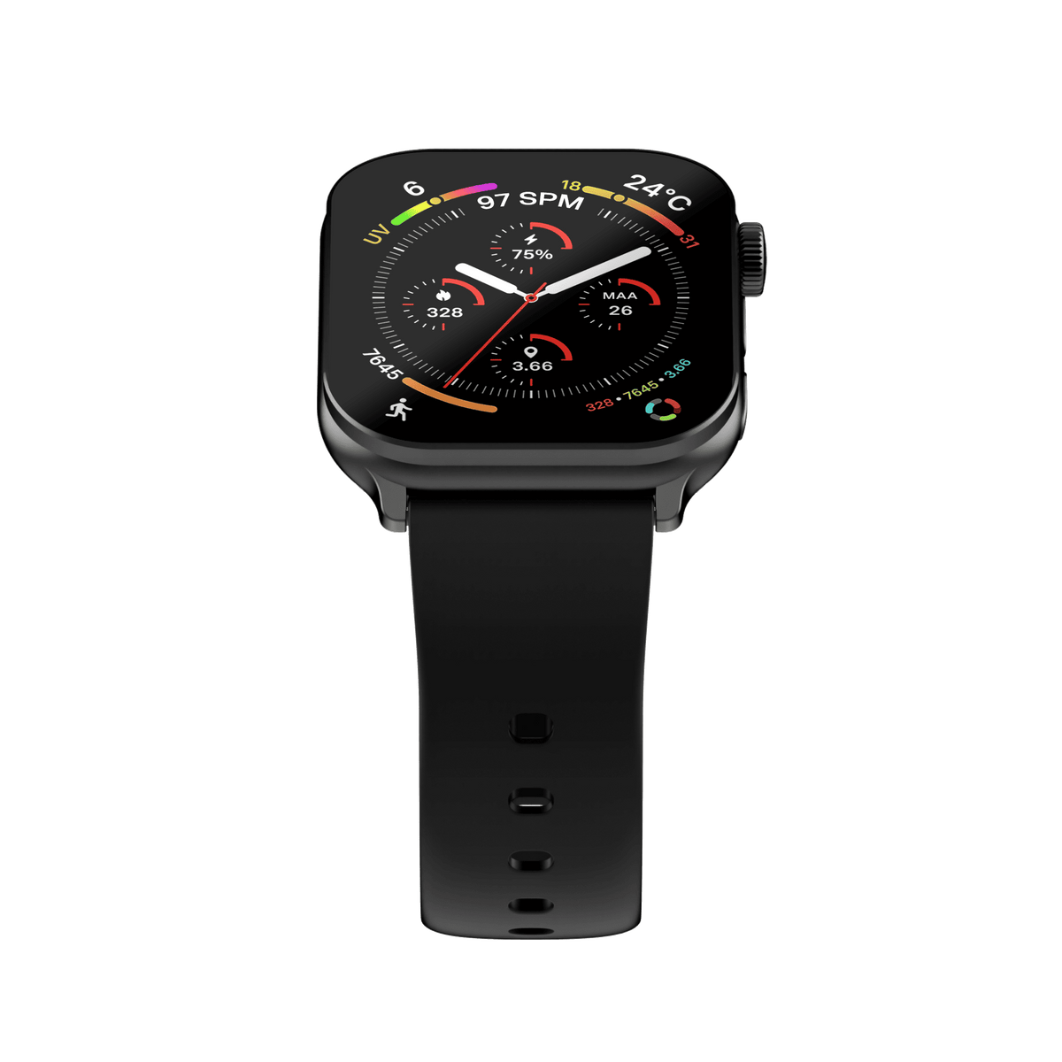 SCULPTFIT Health 4 – Montre Connectée Femme & Homme, Suivi Santé Avancé, GPS