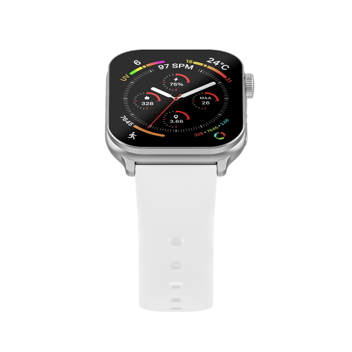 SCULPTFIT Health 4 – Montre Connectée Femme & Homme, Suivi Santé Avancé, GPS