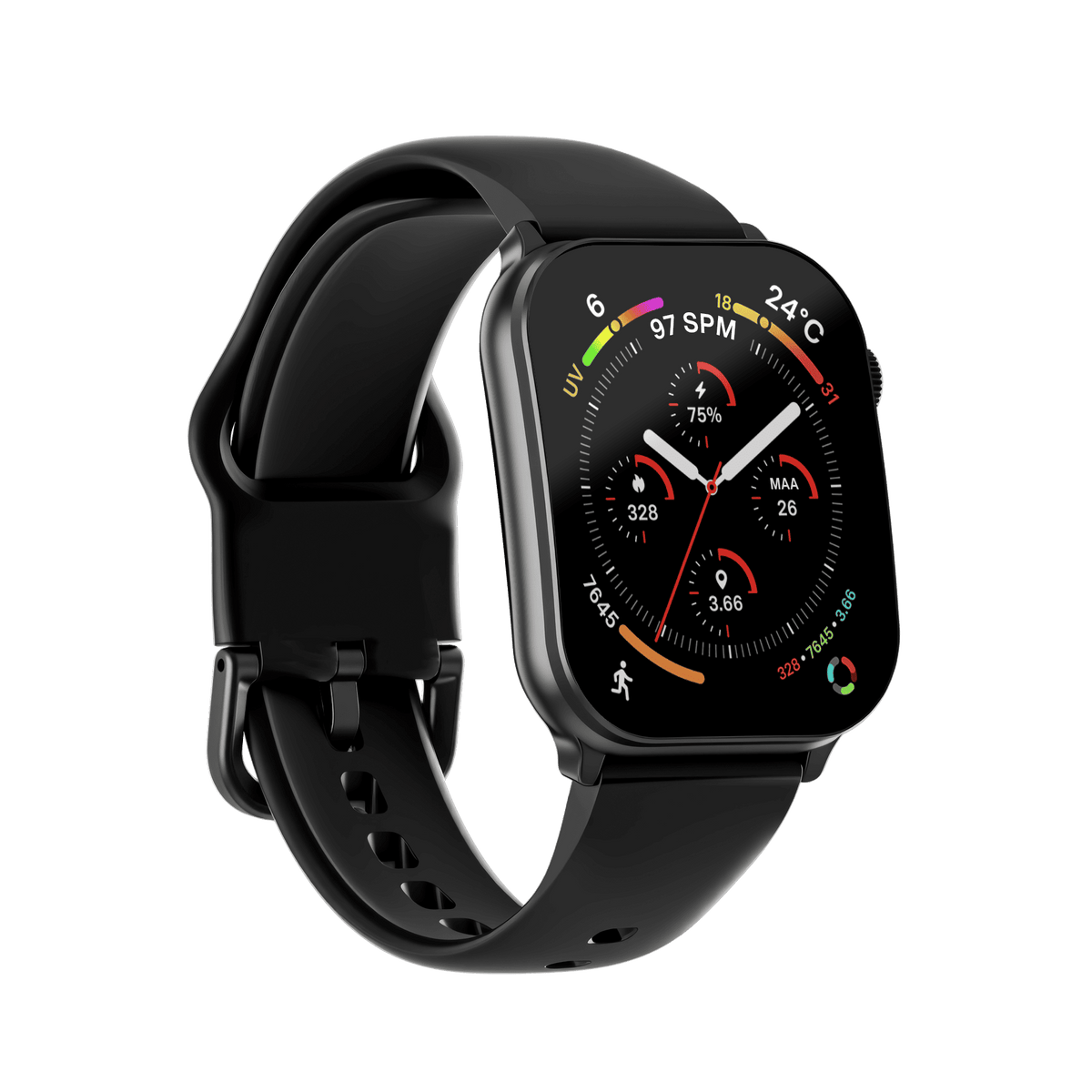 SCULPTFIT Health 4 – Montre Connectée Femme & Homme, Suivi Santé Avancé, GPS