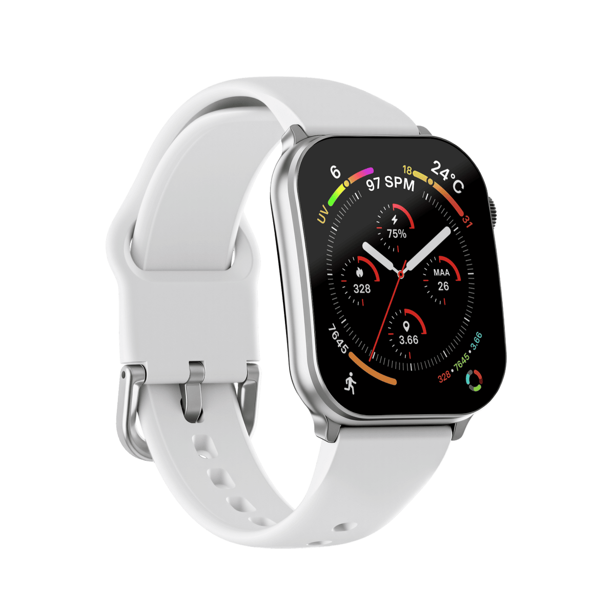 SCULPTFIT Health 4 – Montre Connectée Femme & Homme, Suivi Santé Avancé, GPS