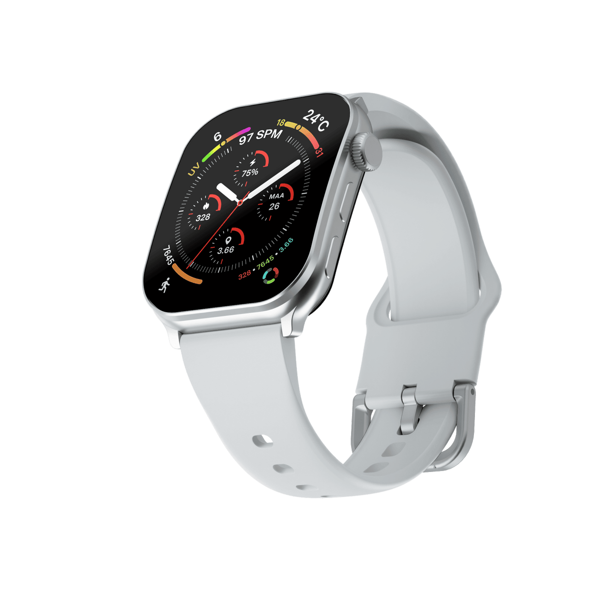 SCULPTFIT Health 4 – Montre Connectée Femme & Homme, Suivi Santé Avancé, GPS